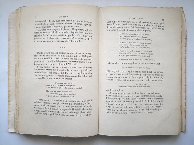 DANTE di Demetrio Merejkowsky 1940 Nicola Zanichelli Libro