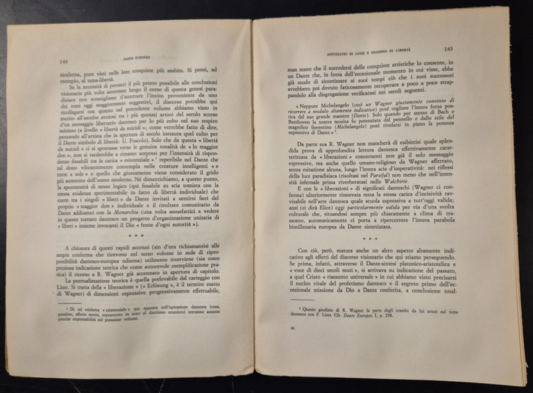 DANTE EUROPEO di Egidio Guidubaldi 3 volumi 1965 Olschki libro …