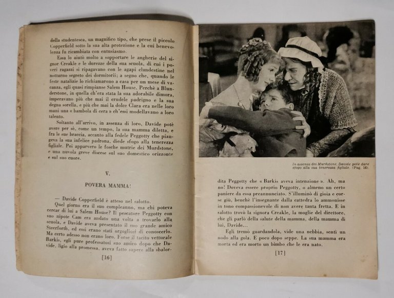 DAVID COPPERFIELD dal film MGM metro goldwin mayer racconto libro …