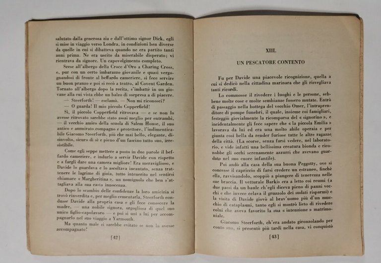 DAVID COPPERFIELD dal film MGM metro goldwin mayer racconto libro …