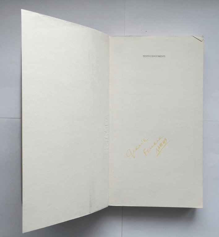 DE AMORE di Andrea Cappellano 2002 SE libro testi e …