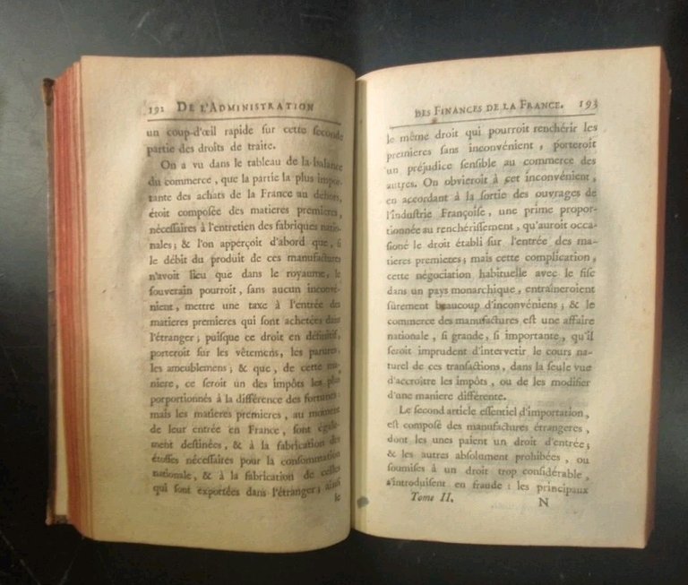 DE L'ADMINISTRATION DES FINANCES DE LA FRANCE PAR M. NECKER. …