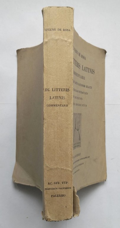 DE LITTERIS LATINIS COMMENTARII ad criticam artis di Eugenio De …