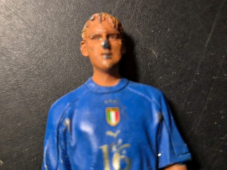 DE ROSSI PIRLO CAMORANESI GILARDINO Statuine piombo Italia 2006 Nazionale