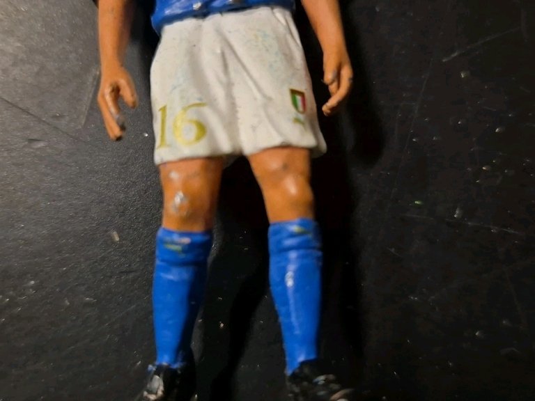 DE ROSSI PIRLO CAMORANESI GILARDINO Statuine piombo Italia 2006 Nazionale