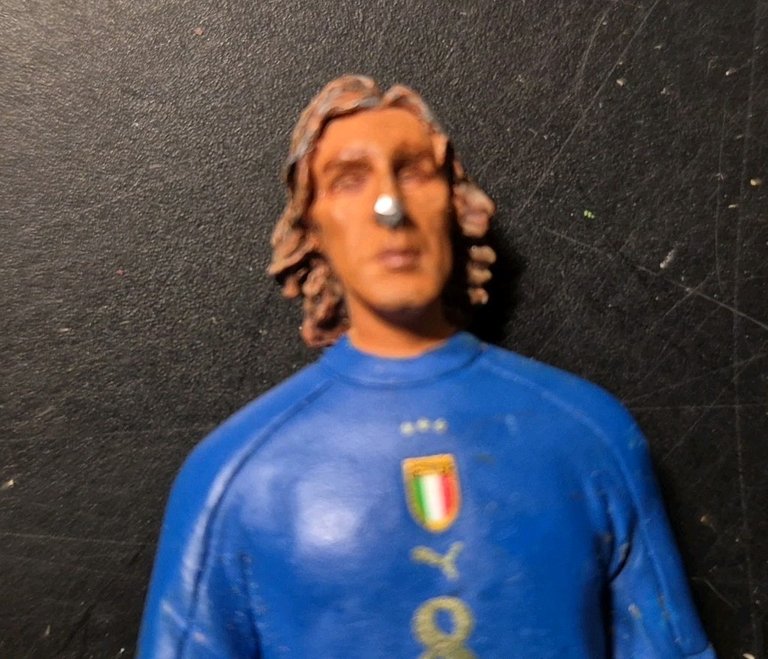 DE ROSSI PIRLO CAMORANESI GILARDINO Statuine piombo Italia 2006 Nazionale