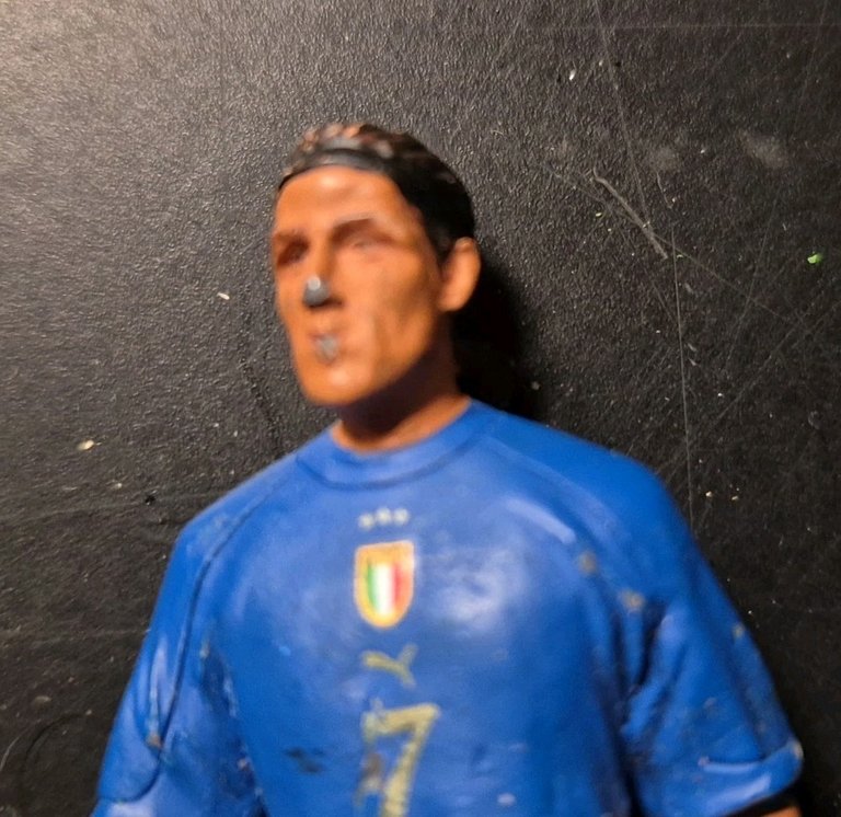 DE ROSSI PIRLO CAMORANESI GILARDINO Statuine piombo Italia 2006 Nazionale