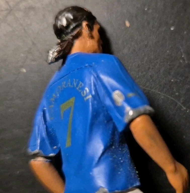 DE ROSSI PIRLO CAMORANESI GILARDINO Statuine piombo Italia 2006 Nazionale