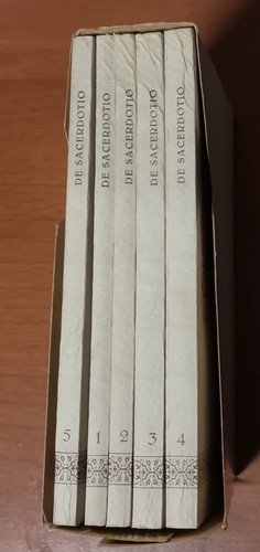 DE SACERDOTIO 5 volumi sacerdotalis caelibatus il sacerdote concilio vaticano …