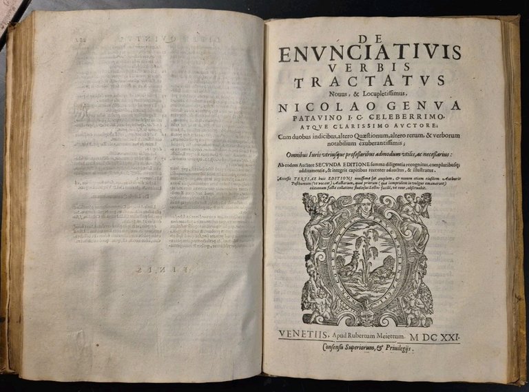 DE SCRIPTURA PRIVATA + DE ENUNCIATIVIS VERBIS Tractatus di NICOLAO …