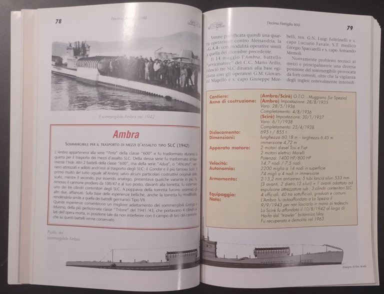 DECIMA MAS mezzi d'assalto Marina Immagini di Storia 1995 Italia …