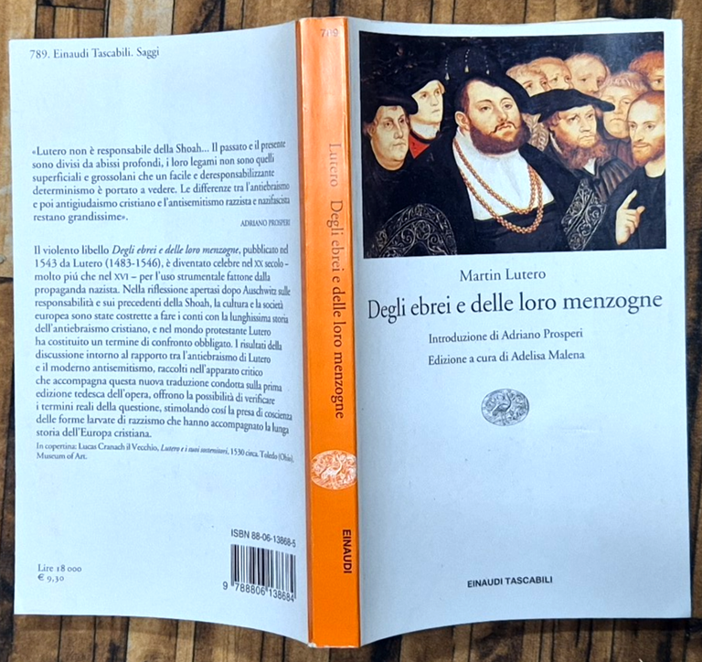 DEGLI EBREI E DELLE LORO MENZOGNE di Martin Lutero 2003 … | Immagine Gallery 2