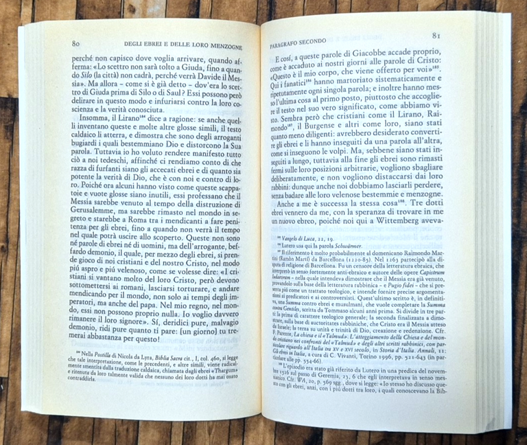 DEGLI EBREI E DELLE LORO MENZOGNE di Martin Lutero 2003 … | Immagine Gallery 3