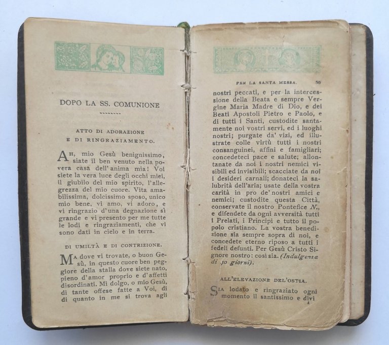 DELIZIE DEL CRISTIANO 1904 Confalonieri e Ranza libro di preghiere …