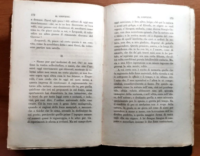 DELLA ARMONIA UNIVERSALE ragionamenti di Vito Fornari 1862 libro filosofia