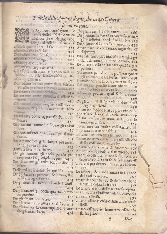 DELLA INSTITUTION MORALE di Alessandro Piccolomini 1594 Ugolino Libro Antico