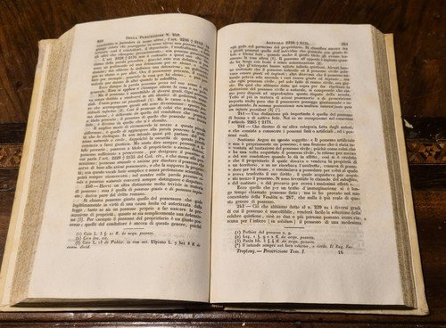 DELLA PRESCRIZIONE di Troplong 2 volumi Masi Napoli 1839 libro …