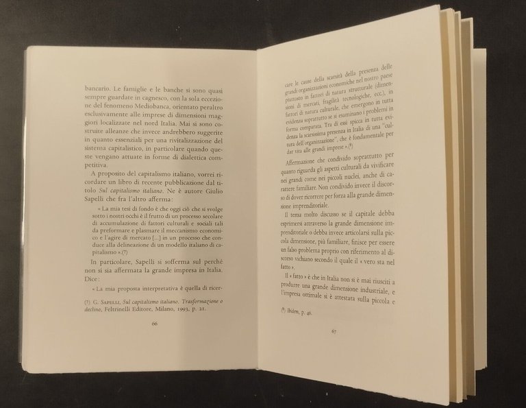 DELLA SOCIETÀ E DELLA ECONOMIA NELL'ITALIA DI FINE MILLENNIO Dioguardi …