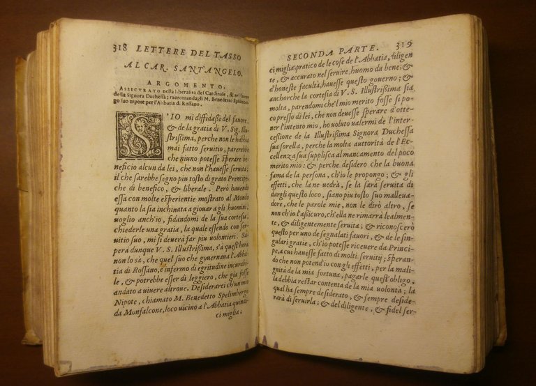 DELLE LETTERE DI M BERNARDO TASSO volume 2 1560 Gabriel …