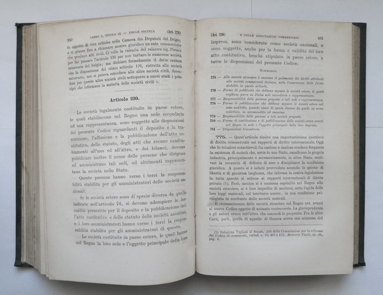 DELLE SOCIETÀ E ASSOCIAZIONI COMMERCIALI di R Calamandrei volume 2 …