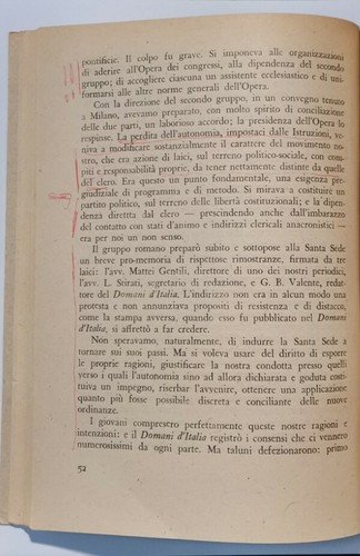 DEMOCRAZIA CRISTIANA Di Romolo Murri 1944 Cosmopolita collana politica libro
