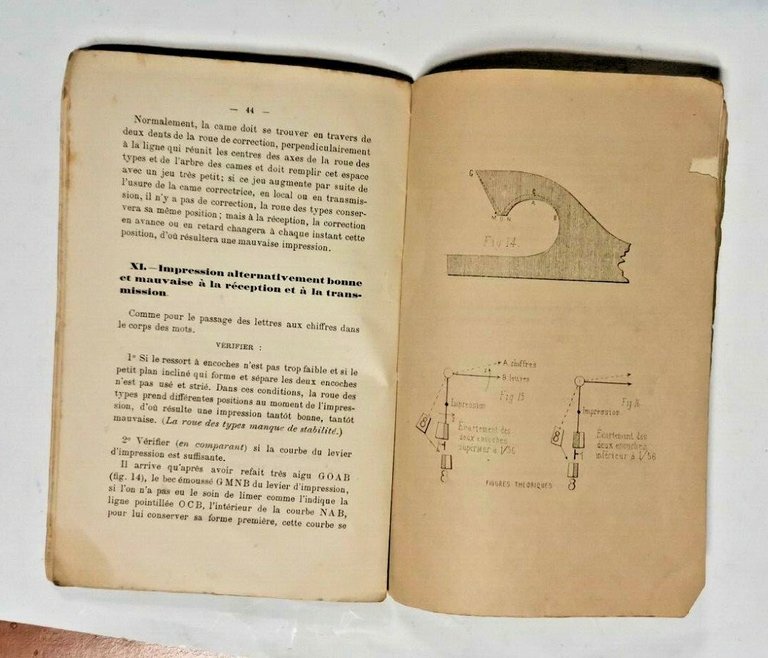 DERANGEMENTES DE L'APPAREIL HUGHES AUTOMATIQUE. GUIDE PRATIQUE di Farjou 1886