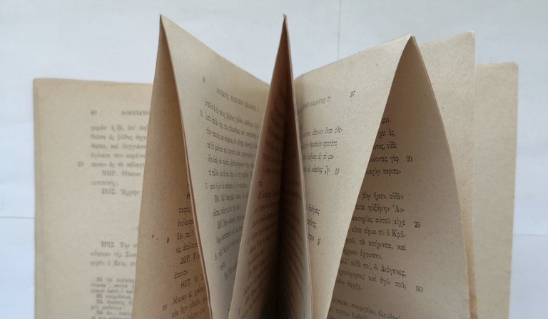 DIALOGHI di Luciano scelti da Filippo Persiano 1917 Sansoni testo …