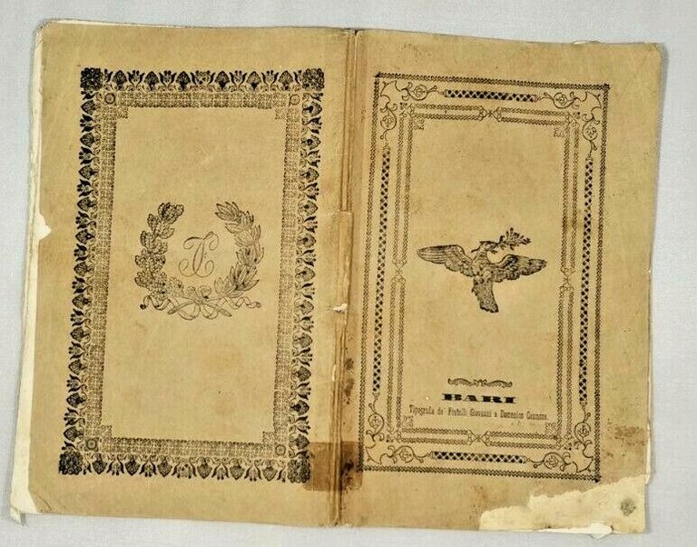 DIANA LA GATTA memoria archeologica del presidente Fenicia 1844 Ruvo …