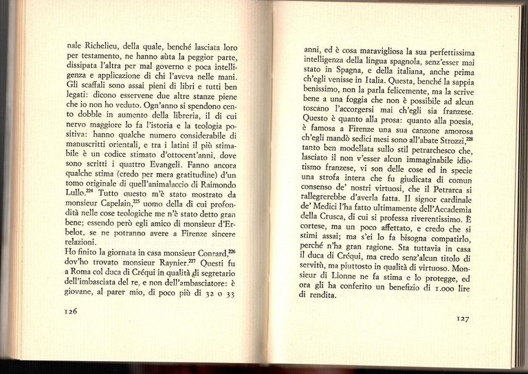 DIARIO DI FRANCIA DELL'ANNO 1668 di Lorenzo Magalotti 1991 Sellerio …