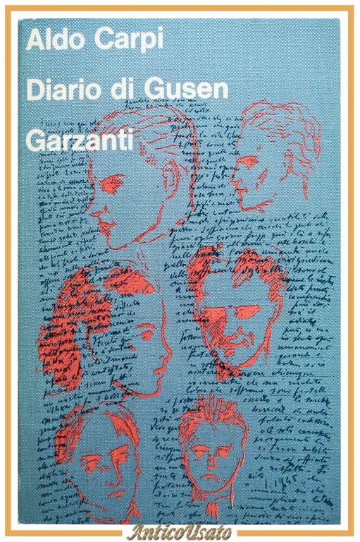 DIARIO DI GUSEN di Aldo Carpi 1973 Garzanti Libro romanzo