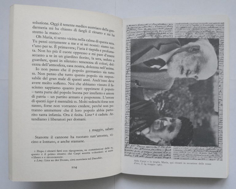 DIARIO DI GUSEN di Aldo Carpi 1973 Garzanti Libro romanzo