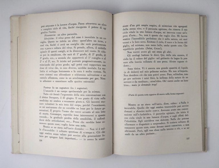 DIARIO di Katherine Mansfield 1949 Dall'Oglio Libro biografia malattia