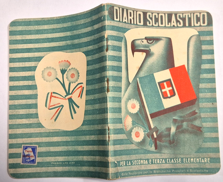 DIARIO SCOLASTICO per la seconda e terza classe elementare 1941 … | Immagine Gallery 2