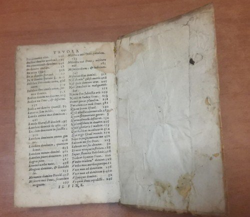 DICHIARATIONE DEI SALMI DI DAVID fatta Francesco Panigarola 1602 Venezia …