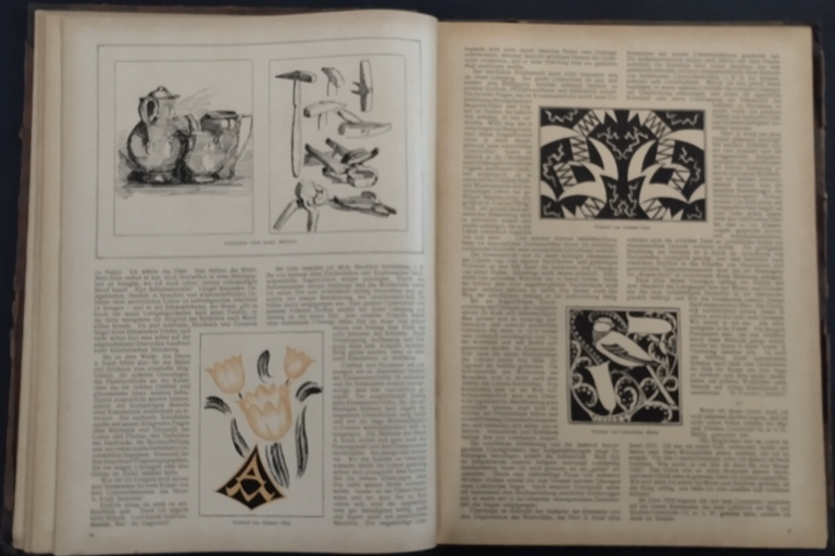 DIE KUNSTSCHULE 1920 annata completa Willibald Krain Rivista di arte …