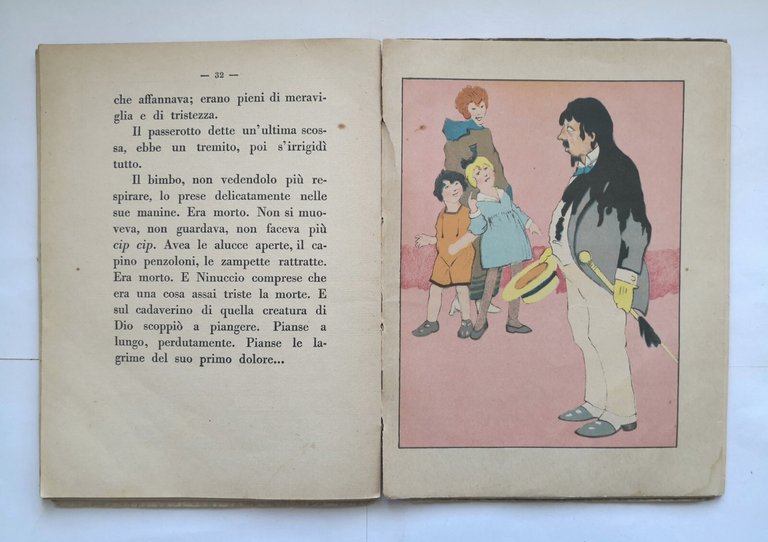 DIECI RACCONTINI di Michele Mastropaolo 1927 Antonio Vallardi Libro illustrato