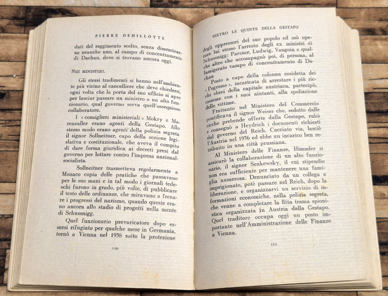 DIETRO LE QUINTE DELLA GESTAPO di Pierre Dehillotte O.E.T. Edizione … | Immagine Gallery 4
