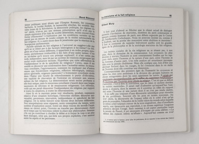 DIEU AUJOURD'HUI 1965 Descleè De Brouwer semaine des intellectuels catholiques