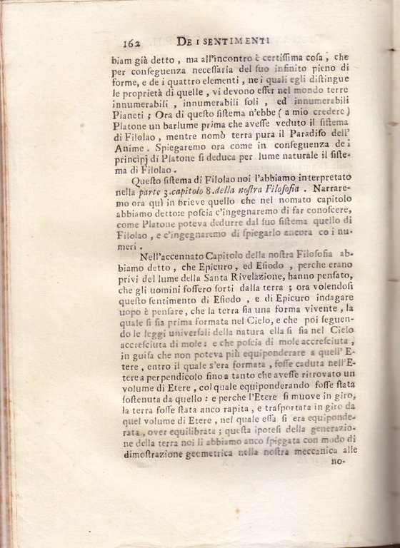 DIFESA METAFISICA ANTICHI FILOSOFI CONTRO GIOVANNI LOCKE vol 2 1733 …