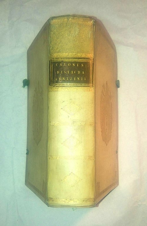 DIONYSII CATONIS DISTICHA DE MORIBUS AD FILIUM 1754 officina Schouteniana …