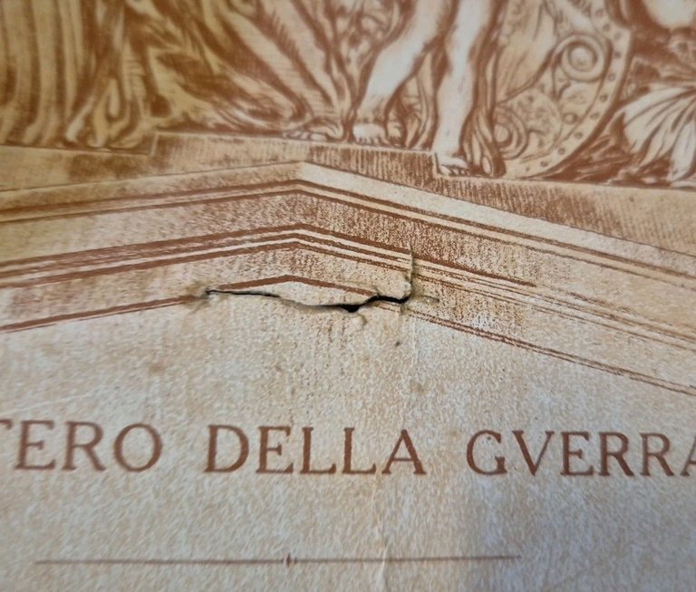 DIPLOMA Distintivo d'onore per gli orfani dei Caduti I guerra …