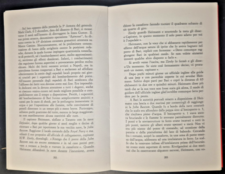 DISASTRO A BARI di Glenn Infield 2003 Adda libro bombardamento …