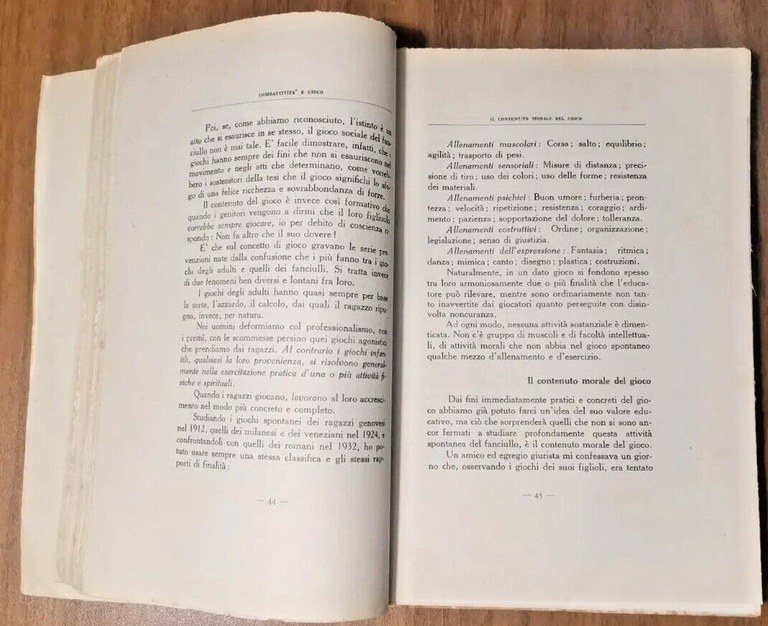 DISCIPLINA DELLA SQUADRA BALILLA di Mario Mazza 1941 La Scuola …