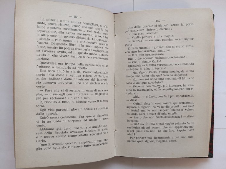 DISCORDIA CONIUGALE di Alessio Bouvier 1900 Fratelli Treves libro antico …