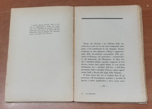DISCORSI DEL 1928 di Benito Mussolini 1929 edizioni Alpes libro …