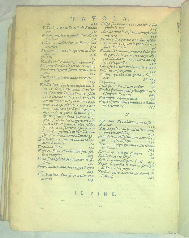 Discorsi Del Signor Scipione Ammirato Sopra Cornelio Tacito 1599 Libro …