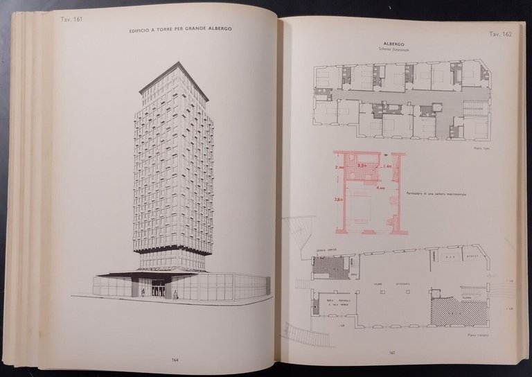 DISEGNO EDILE PROGETTI PARTICOLARI di Roversi 1966 Hoepli Libro geometria …