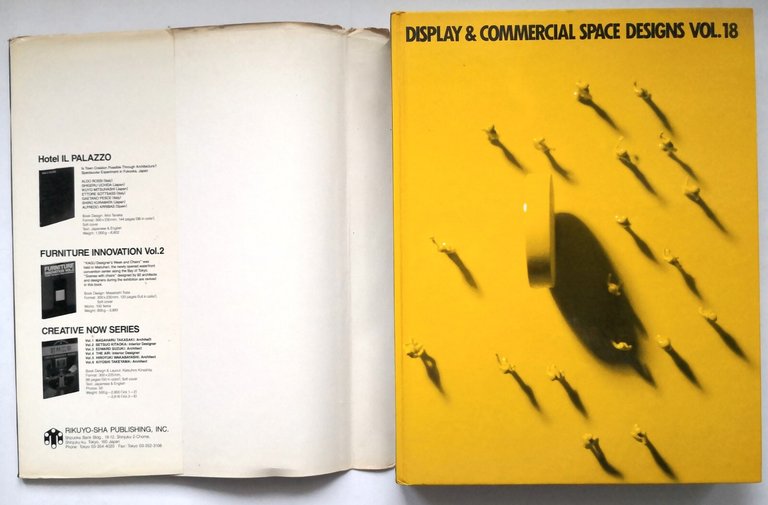 DISPLAY E COMMERCIAL SPACE DESIGNS volume 18 1990 Rikuyo sha …