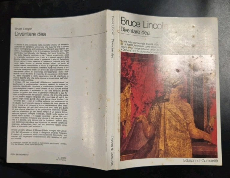 DIVENTARE DEA di Bruce Lincoln 1983 Edizioni di Comunità Libro …