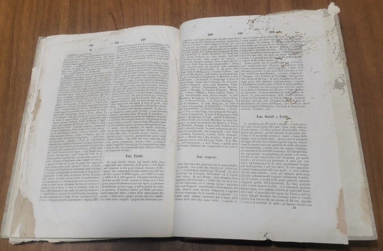 DIZIONARIO DE TERMINI RELATIVI ALLA GEOGRAFIA di G De Sanctis …